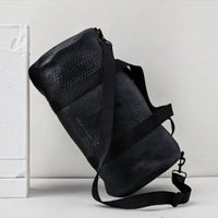 Ampersand As Apostrophe - Leather OG Duffle Bag