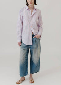 R13 - Cropped Wide Leg Jean