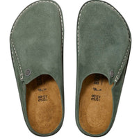 BIRKENSTOCK Women's Zermatt Premium Suede Slip-ons in thyme - women's shoe - alternate view