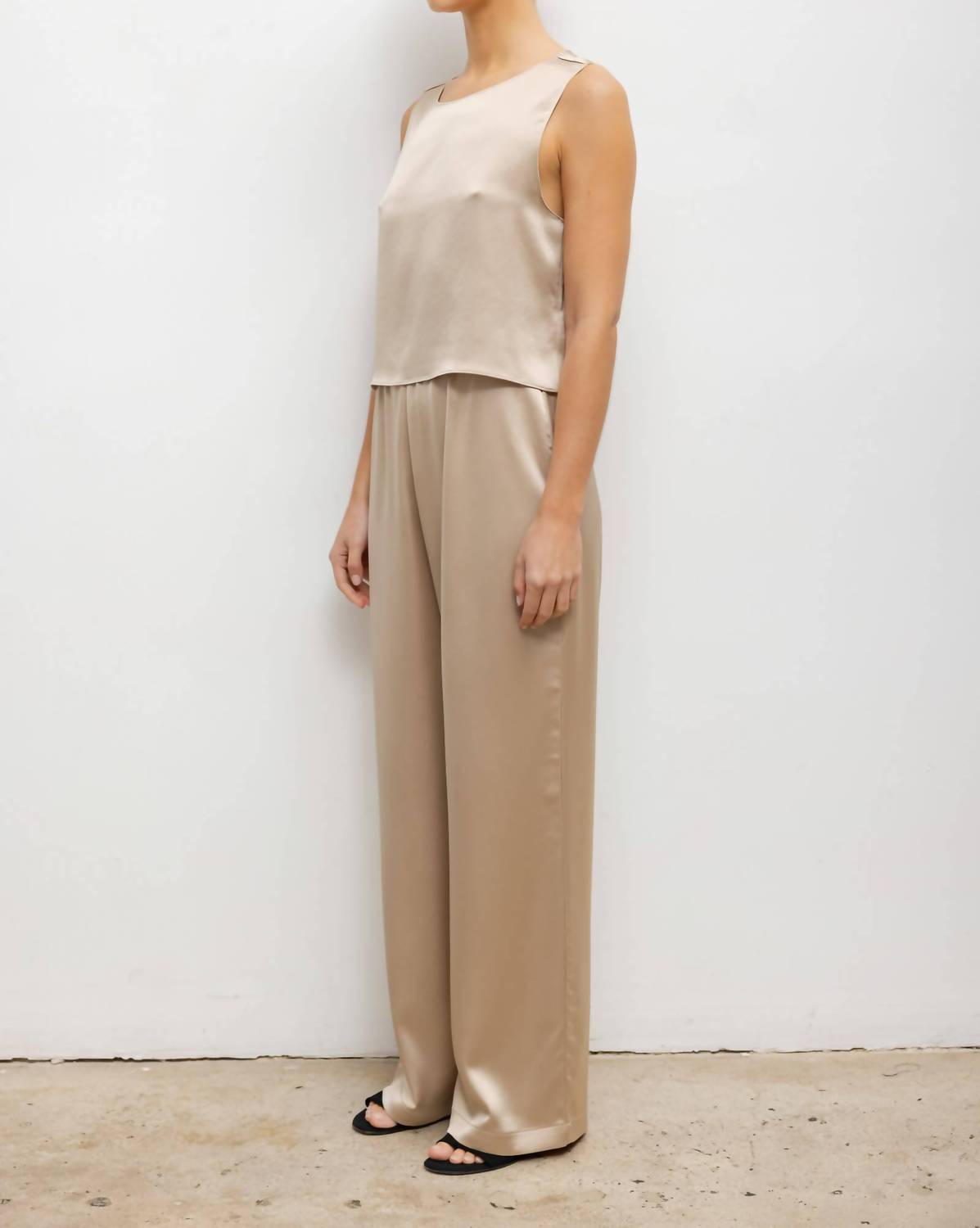 Leset - Barb Cropped Sleeveless Top