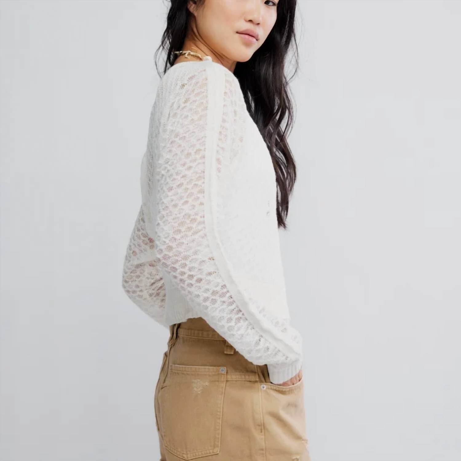 Free People - Maris Fine Gauge Cardigan