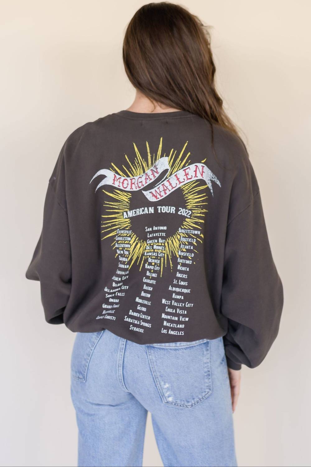 Daydreamer - Morgan Wallen Classic Eagle Oversized Sweatshirt