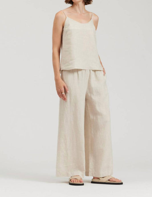 There-Elsewhere - Linen Tank Top