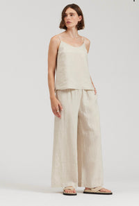 There-Elsewhere - Linen Tank Top