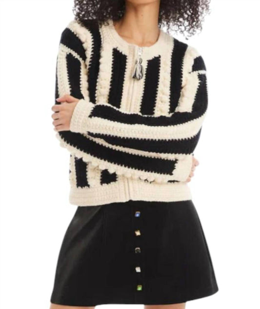 Allison New York - Crochet Cardigan