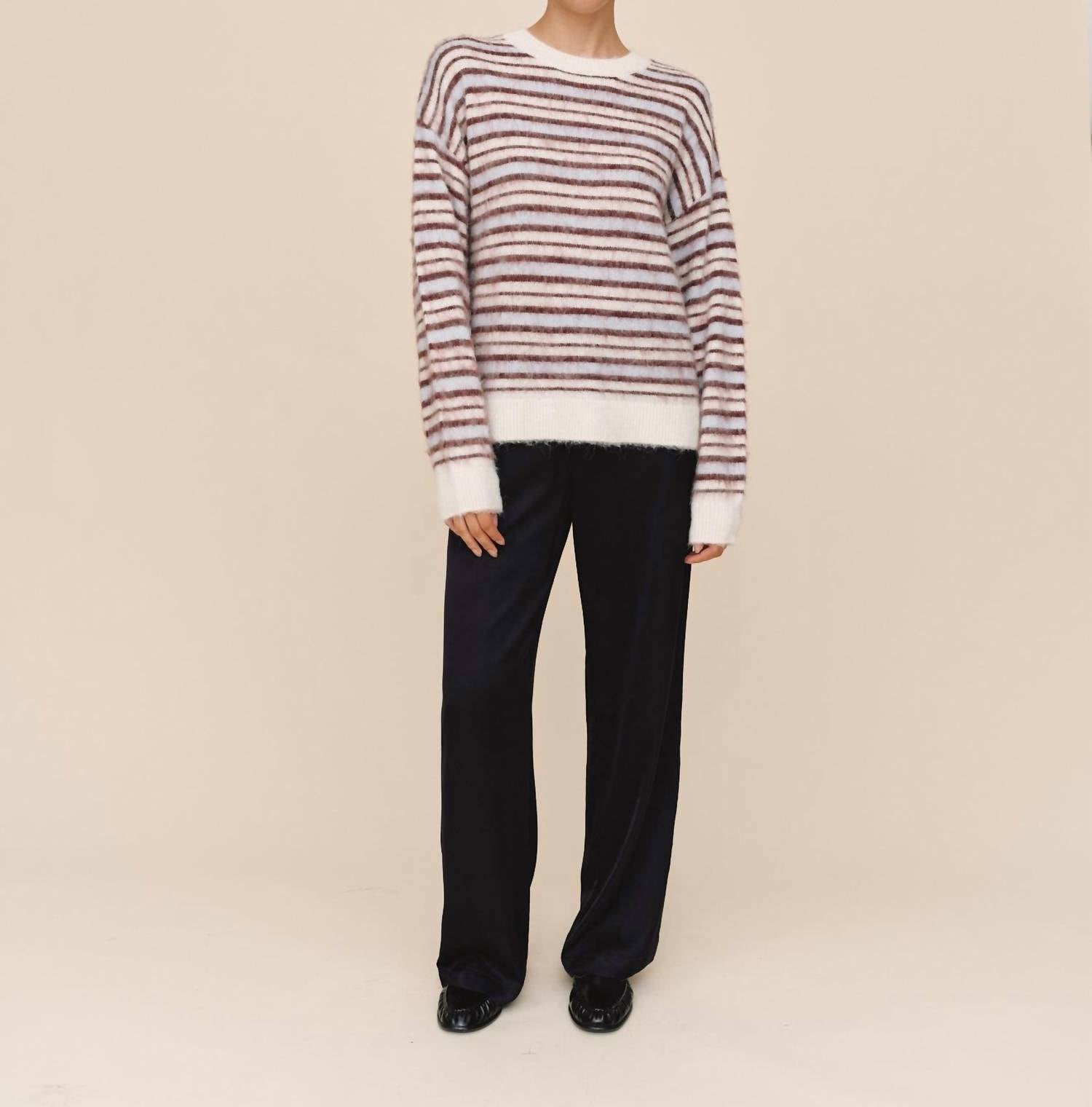 Bella Dahl - Striped Crewneck Sweater
