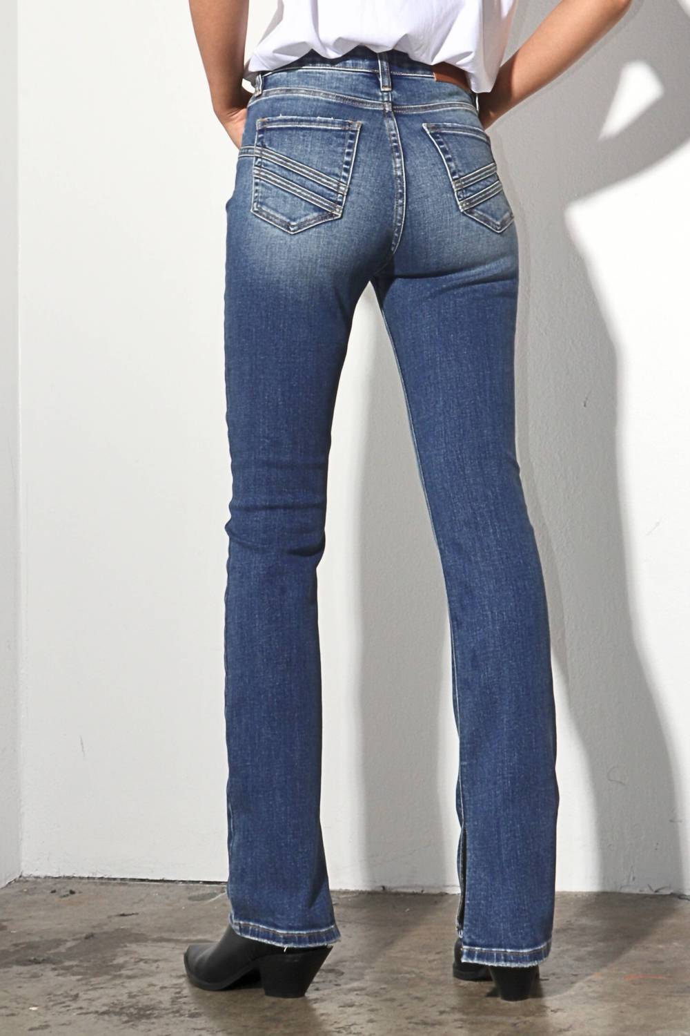 Artemis Vintage - Western Tummy Control Bootcut Jeans