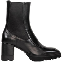Homers Women's Sharon Heeled Ankle Boot in daniel black - women's shoe