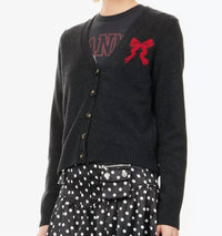 Ganni - Graphic Wool Cardigan