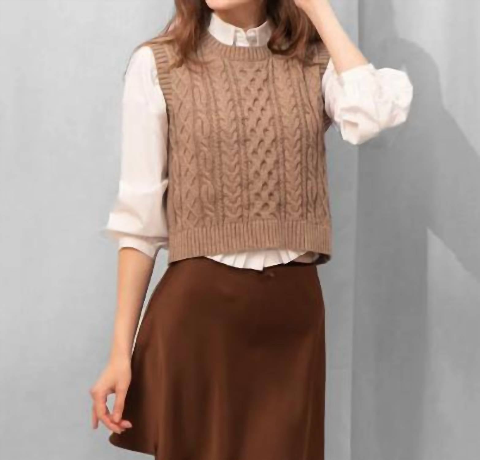 Mod Ref - Sunna Knit Vest