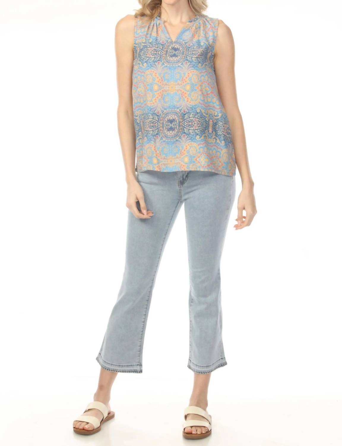 Charlie B - Cropped Flare Jeans