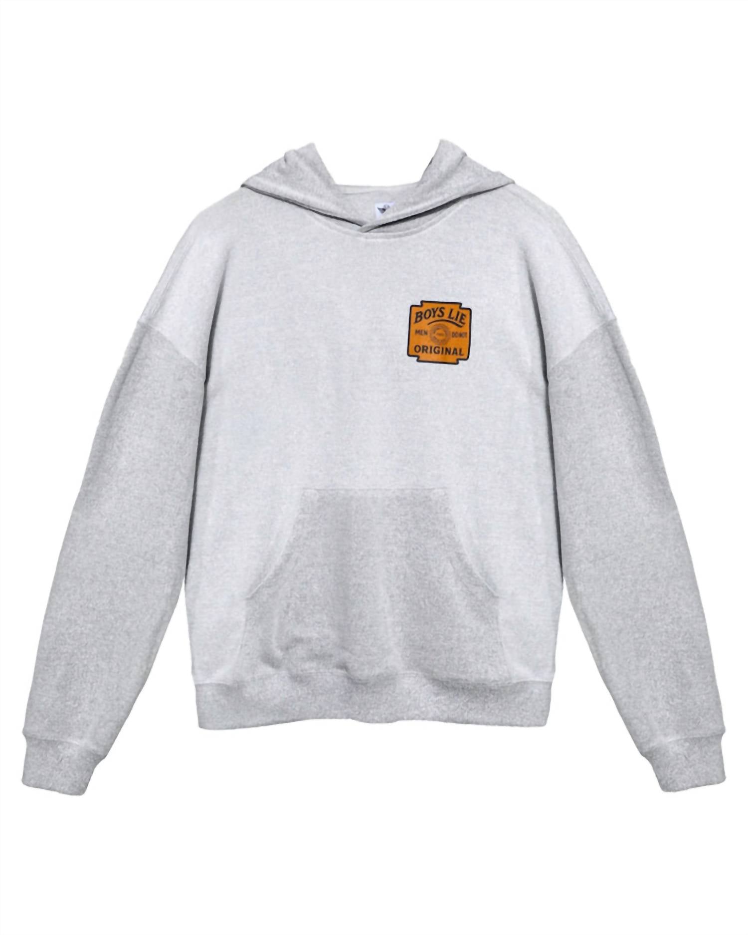 Boys Lie - Men Don't Original Racer Hoodie