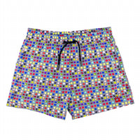 Eight X - Men's Dot And Cross Swim Trunks