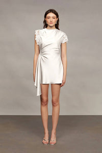 Amur - Zina Ruched Mini Dress