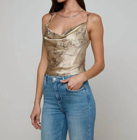 L'Agence - Calista Silk Camisole Top