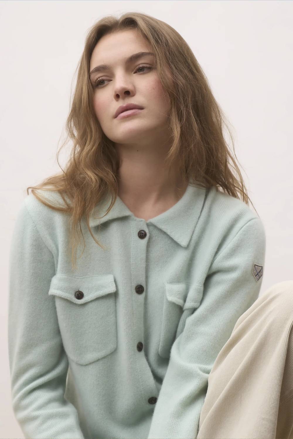 Powder Puff Collection - Women's Cashmere Work Shirt