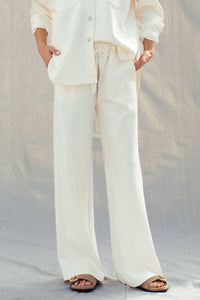 Urban Daizy - Soft Structure Wide Leg Pant