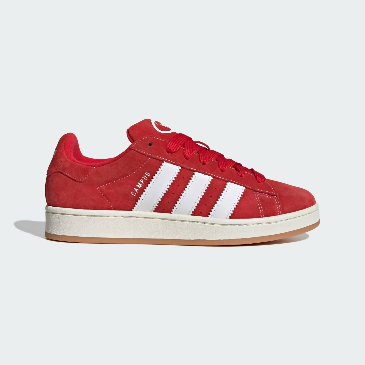 adidas Men's Campus 00s Suede Low-top Sneakers in red white - men's sneaker