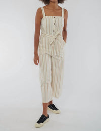 RENA STRIPED JUMPSUIT