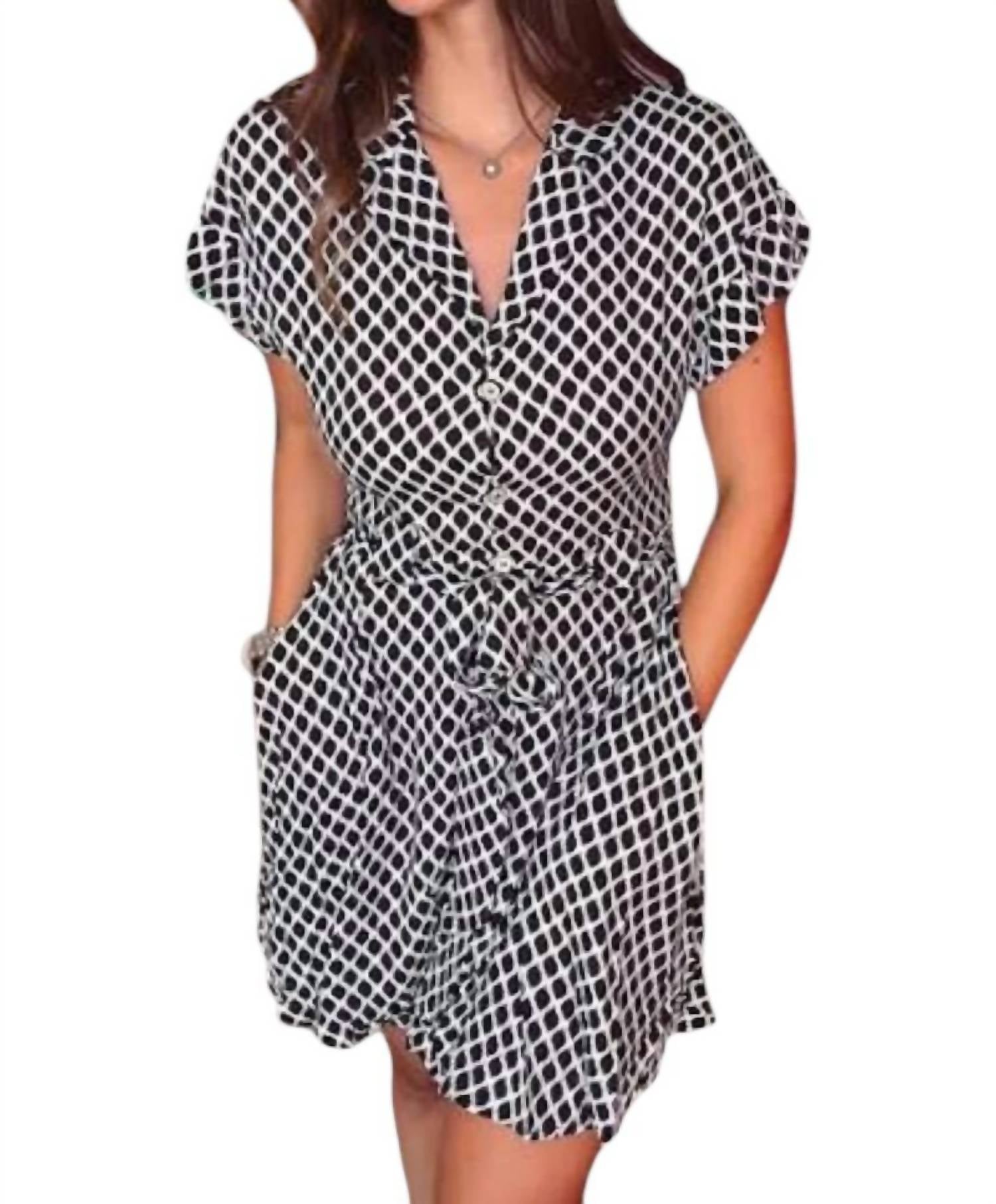 Kld. Signature - Felicia Button Down Shirt Dress