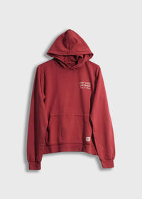 Iron & Resin Men's Stay Cool Hoodie in marsala - men's shirt