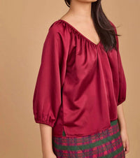 Double A - Beatrice V-neck Top