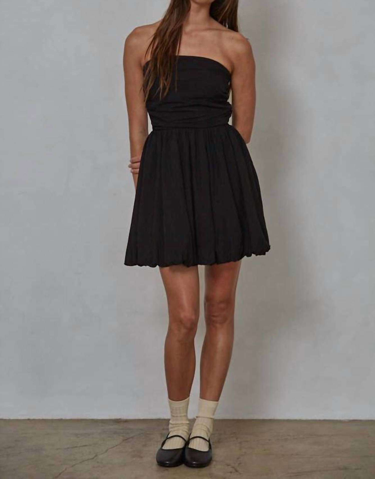 By Together - Woven Bubble Mini Dress