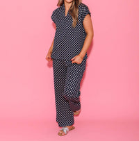 Ivy Jane - Popover Top And Knit Pants Set