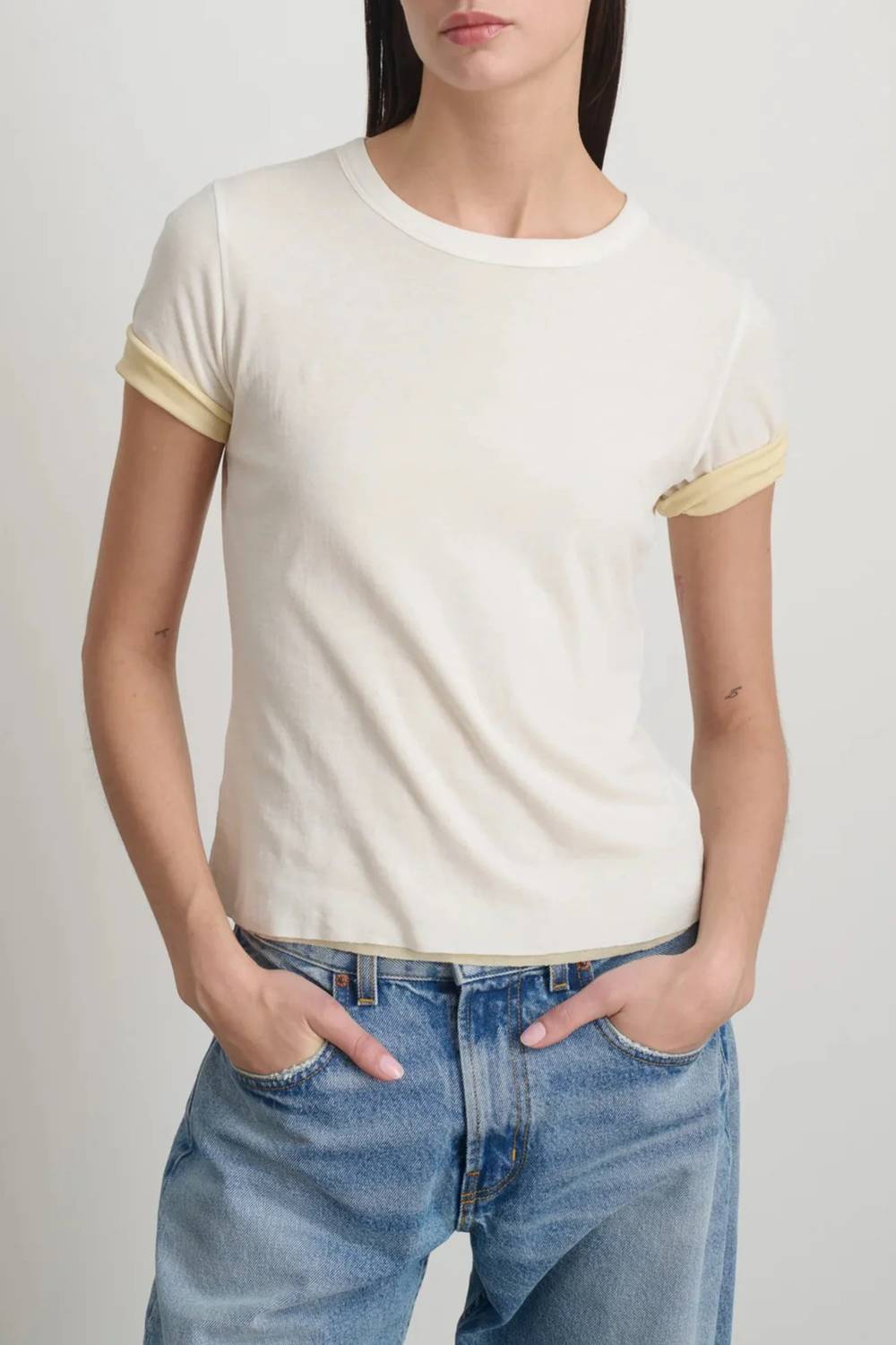 B Sides - Double Crepe Jersey Tee