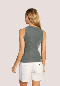 Dylan - Modern Rib Crew Tank