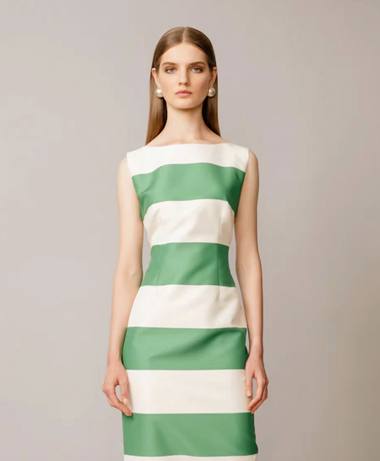 Maison Zoulias - Jacky Stripes Midi Dress