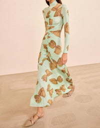 Ulla Johnson - Ida Ruched Turtleneck Dress