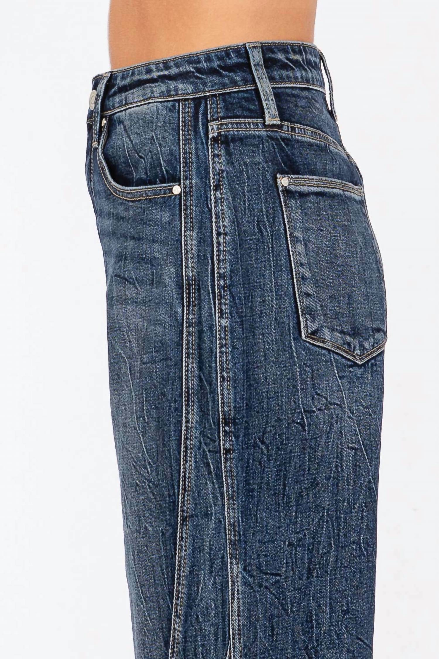 Petra153 - Grace High Rise Comfort Barrel Jeans