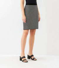 Karen Kane - Stripe Short Skirt