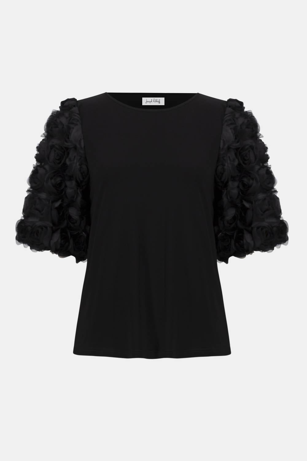 Joseph Ribkoff - Floral Puff Sleeve Top