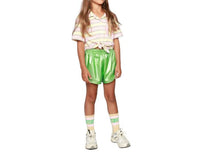 Cos I Said So - Girl's Knot Striped Rib Shirt