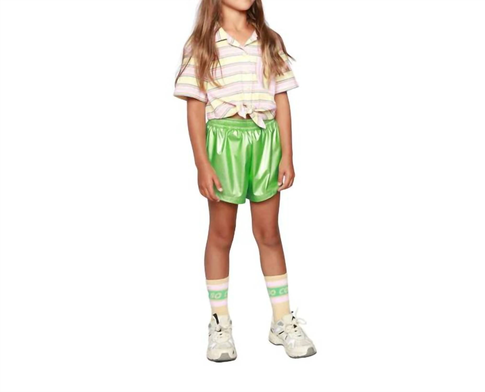 Cos I Said So - Girl's Knot Striped Rib Shirt