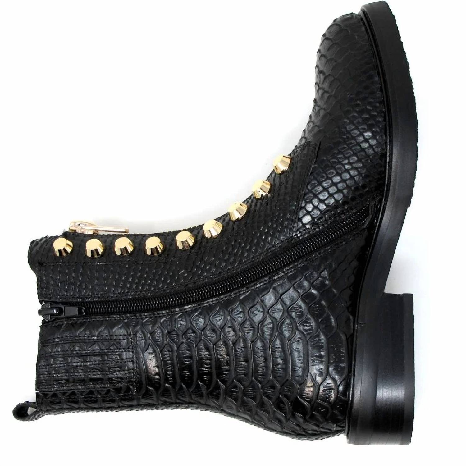 Jeffrey Campbell - Women's Tonette Zip-front Bootie With Studs