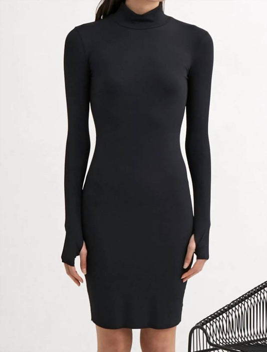 Turtleneck Mini Dress