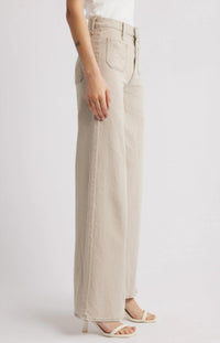 Mother - Undercover Sneak Patch Pocket Wide Leg Jeans
