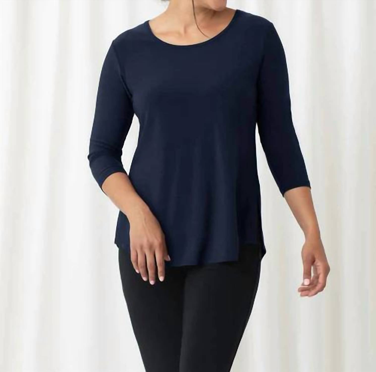 Sympli - To Go Classic 3/4 Sleeve Top