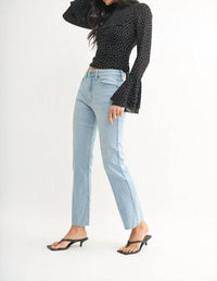 Jbd. - Cut Off Cropped Straight Jean