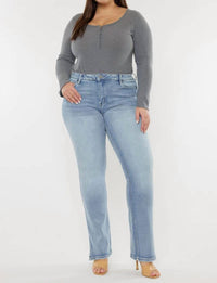 Kancan - Mid Rise Y2k Bootcut Jeans