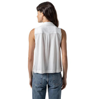 Lilla P - Sleeveless Button Down