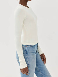 Agolde - Alma Shrunken Crewneck Top