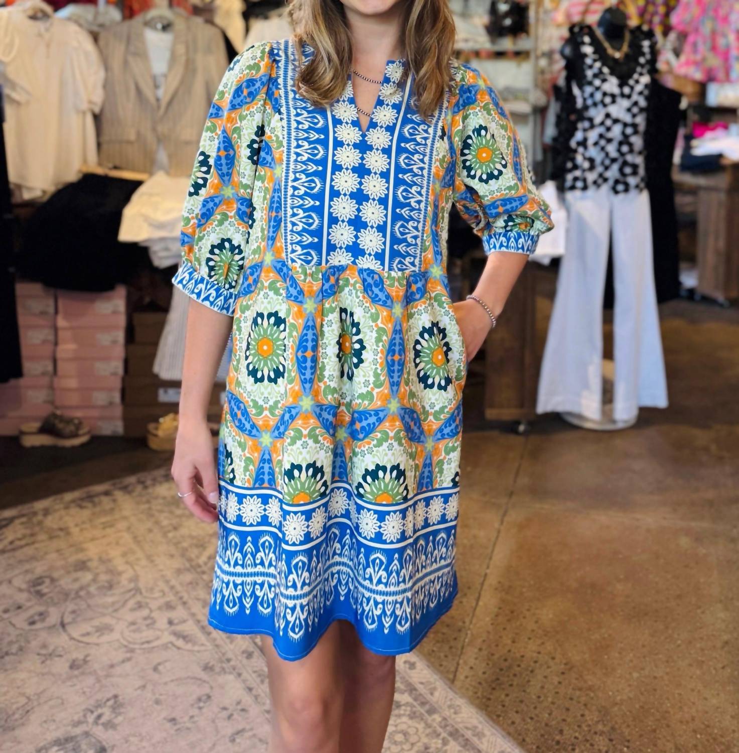 Joy Joy - Mums Border Dress