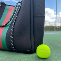 Five Love - Women Courtside Large Tennis Racket Tote Bag