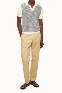 Orlebar Brown Carsyn Cashmere Trousers in beige - men's pants