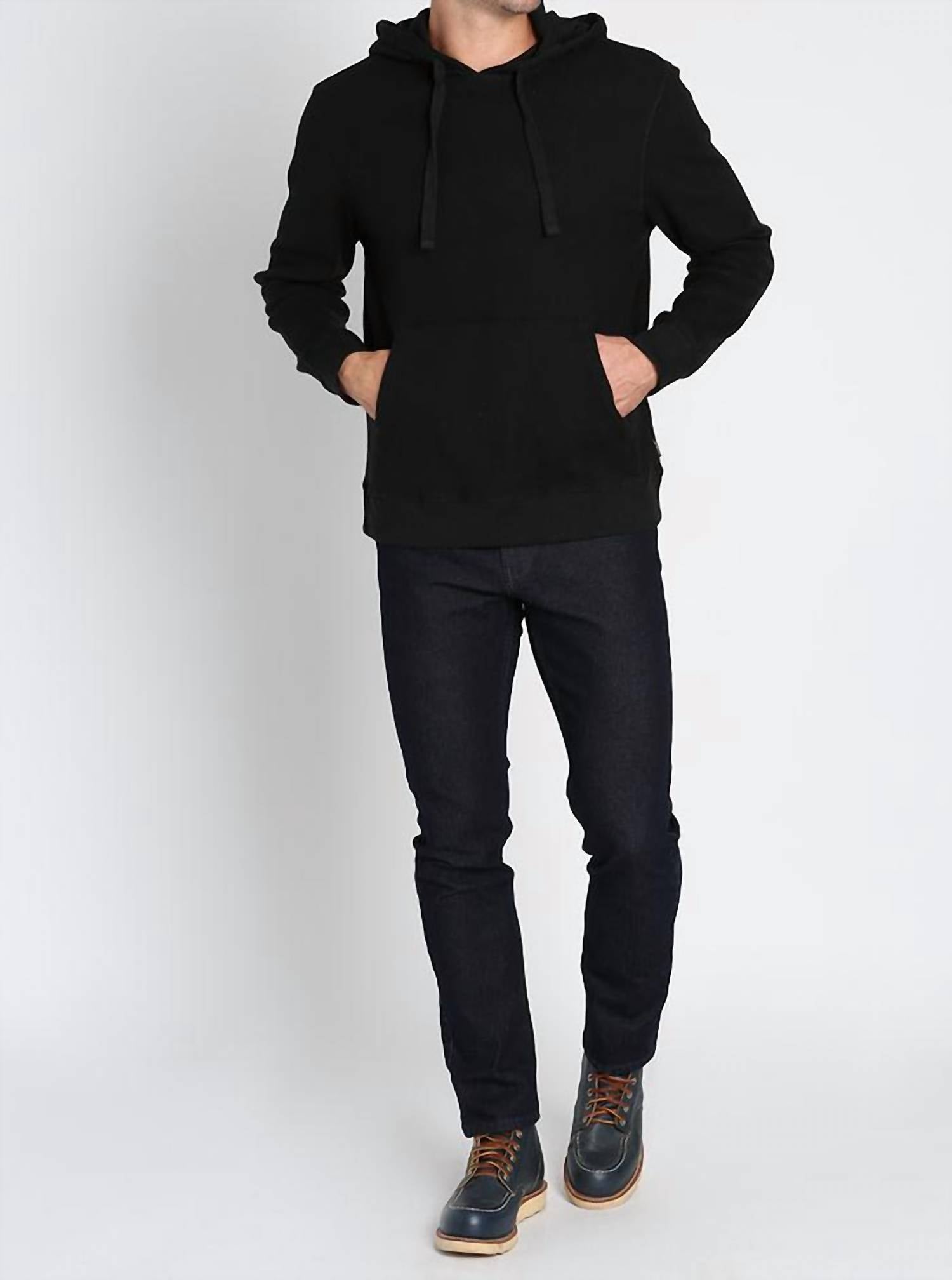 Jachs New York - Bedford Brushed Waffle Hoodie