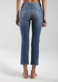Askk Ny - High Rise Straight Leg Jean
